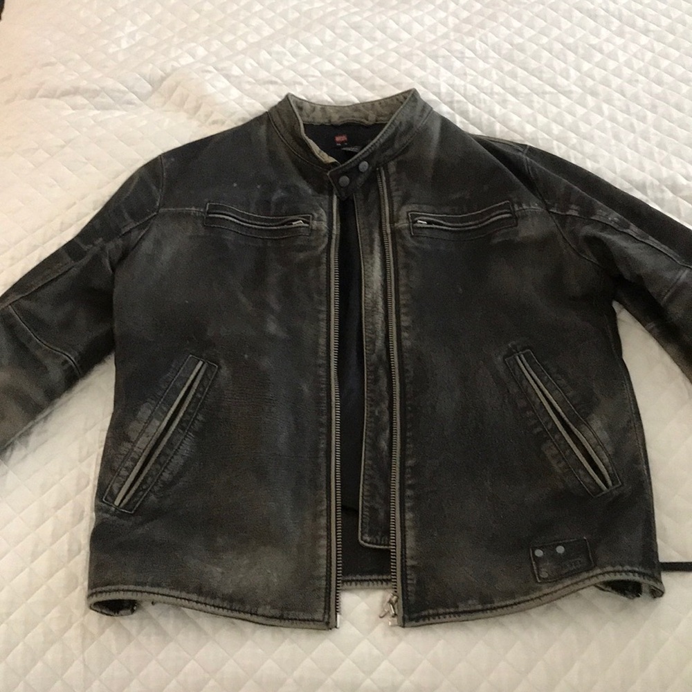 Diesel leather jacket